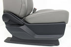 2015 - 2022 Ford F150 & Super Duty Front Seat Pair, All Cabs XL Earth Gray Vinyl