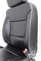 2014 - 2019 Sierra Chevy Silverado Front Seats, LTZ Power Black Leather, Heated