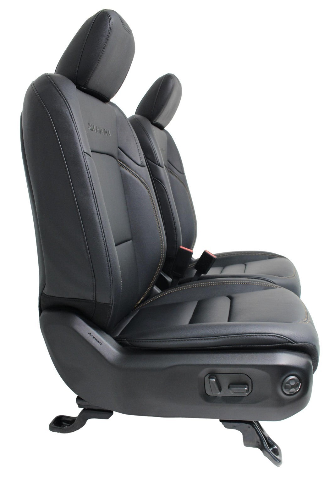 18-25 Jeep JT Gladiator JL Wrangler Seats Sahara Black Heated Leather ZERO MILES