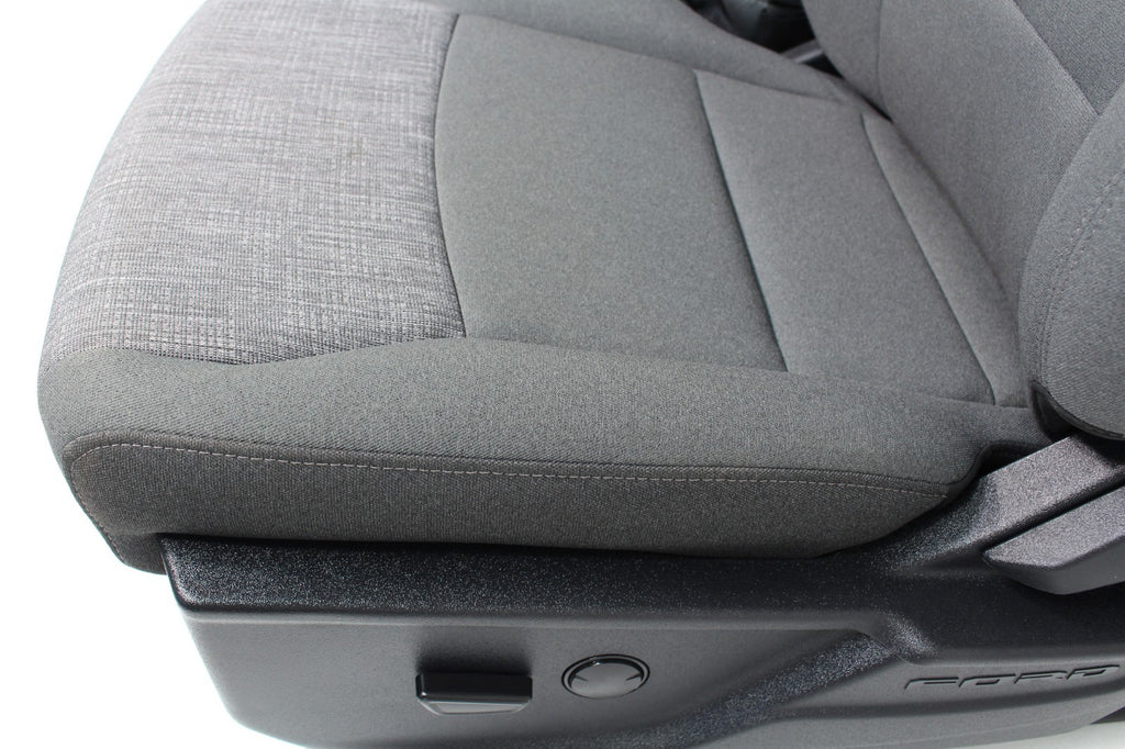 2015 - 2024 Ford F150 Super Duty F250 XLT Gray Cloth Seats Power Driver OEM NEW