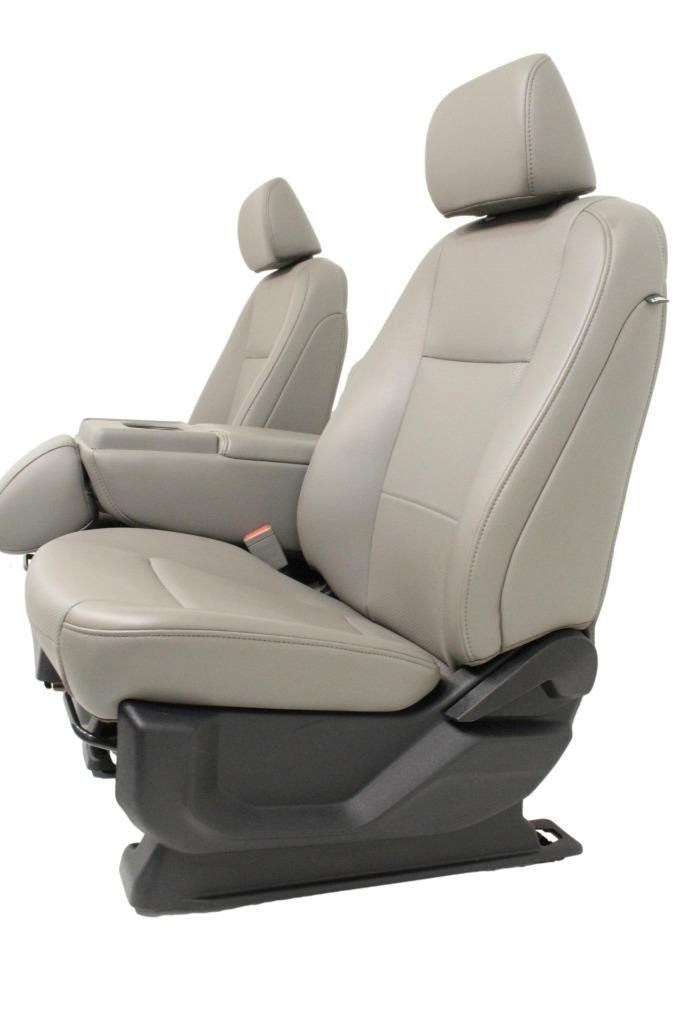 2015 - 2022 Ford F150 & Super Duty Front Seats, Regular Cab XL Earth Gray Vinyl