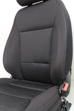 2021 - 2026 Ford F150 & Super Duty Front Seats, Sport Black Cloth Power Heat XLT