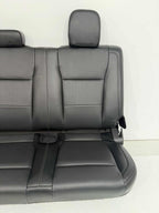 2015 - 2022 Ford F150 Super Duty Rear Seats, Extended Cab Black Leather Lariat