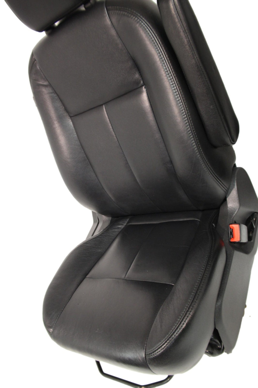 2015 - 2026 Ford Transit Front Seats, Black Leather w/ Heated Power Driver Seat