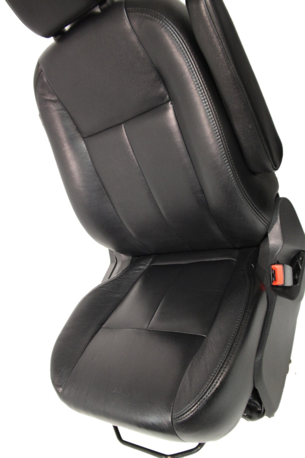 2015 - 2026 Ford Transit Front Seats, Black Leather w/ Heated Power Driver Seat