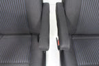2015 - 2023 Ford Transit Black Cloth Front Bucket Seats with Armrests