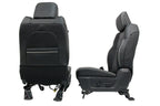 2019 - 2026 Ram 2500 3500 HD Seats Set, Rebel Black Leather Crew Cab Heat Cool