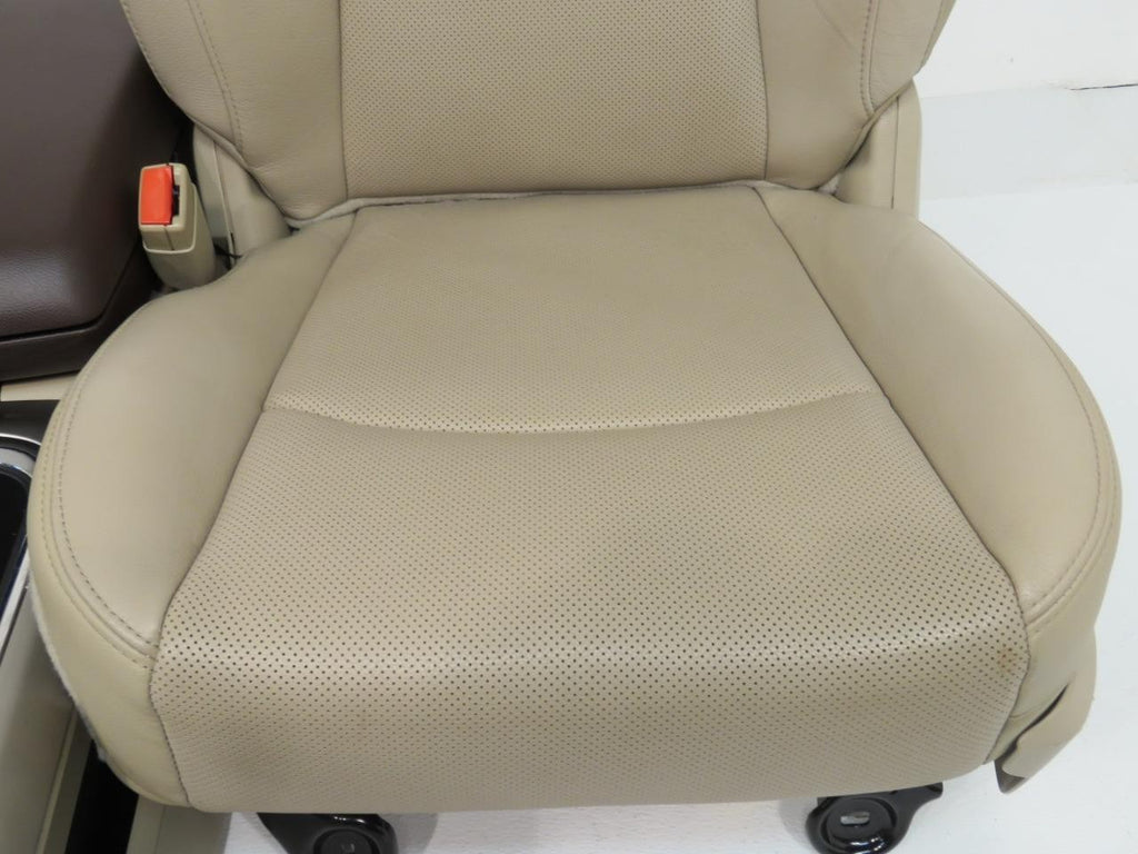 2013 - 2018 Dodge Ram Seats & Console, Tan Leather Laramie Heated Cooled