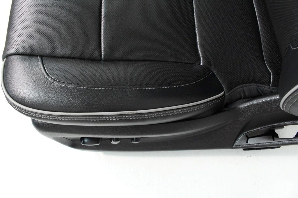 2014 - 2019 Sierra Chevy Silverado Seats Set, High Country Power Black Leather