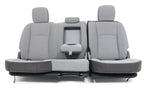 2019-2024 Ram Classic Rear Seats, Crew Cab 60/40 Gray Cloth w/ Armrest, Fits 02+