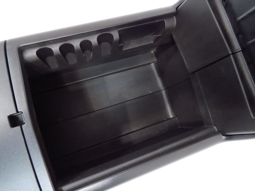 2009 - 2014 Ford F150 Center Console w/ Leather Armrest Storage & Cupholders