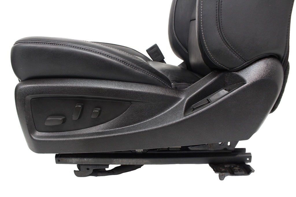2014 - 2019 GM Sierra Silverado LTZ Front Seats, Black Leather, Powered Heated