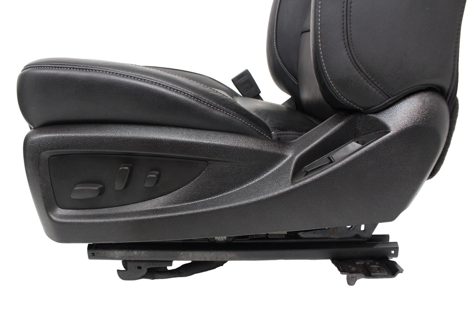 2014 - 2019 GM Sierra Silverado LTZ Front Seats, Black Leather, Powered Heated
