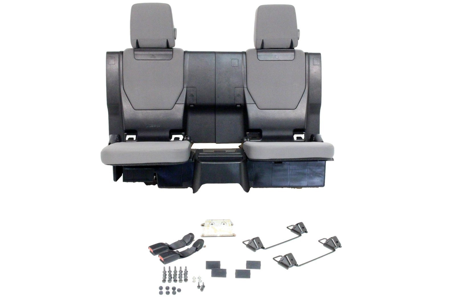 2016 - 2023 Toyota Tacoma Access Cab Rear Seat & Installation Kit, Gray Cloth