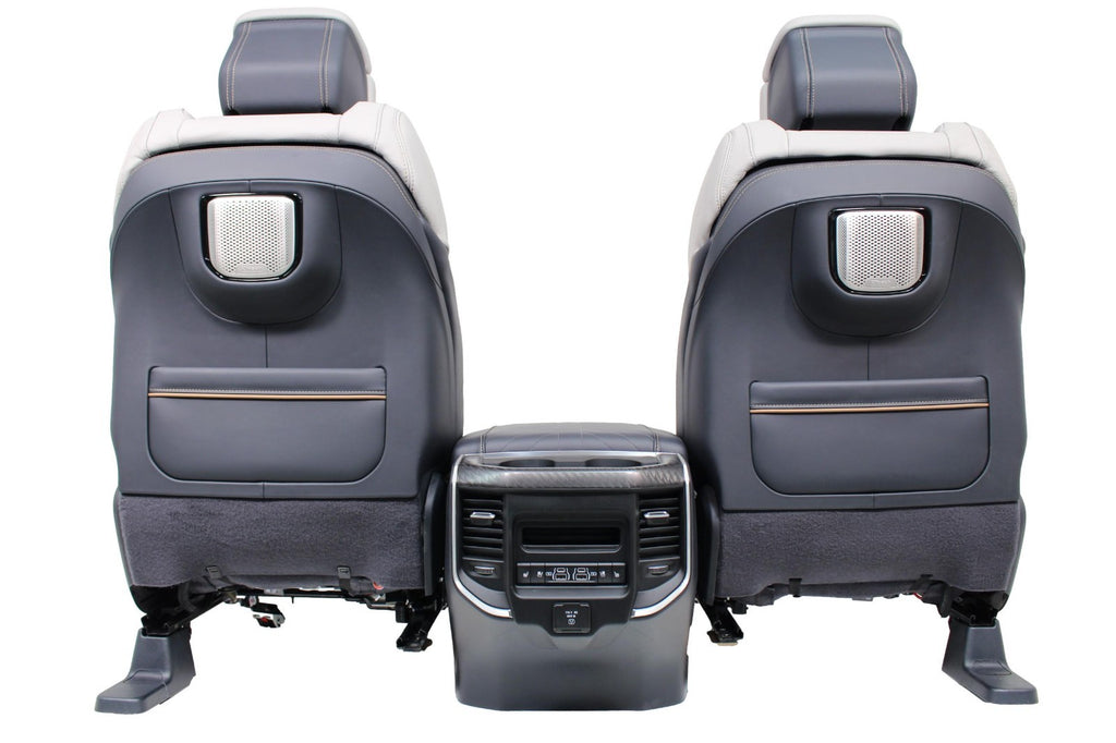 2019 - 2026 Ram 1500 Tungsten Interior, Sea Salt Indigo, Seats Console Door Trim