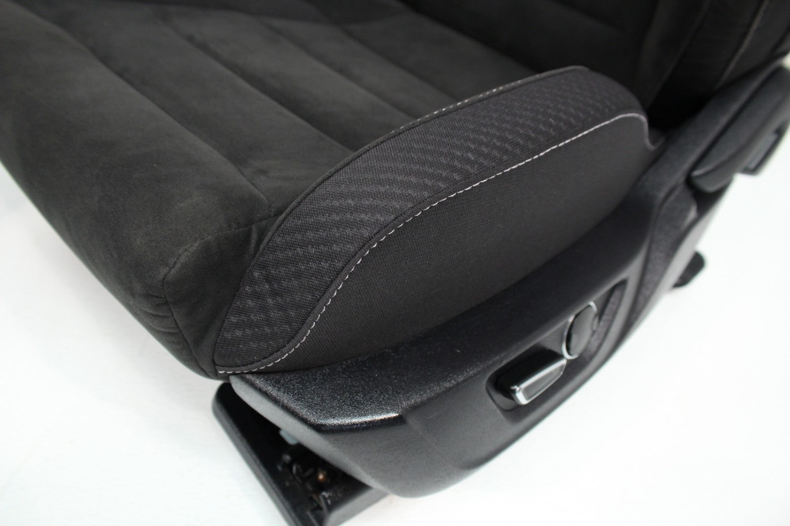 2015 - 2025 Mustang Shelby Recaro Seats Set, Suede Power Tracks S550 S650 GT350