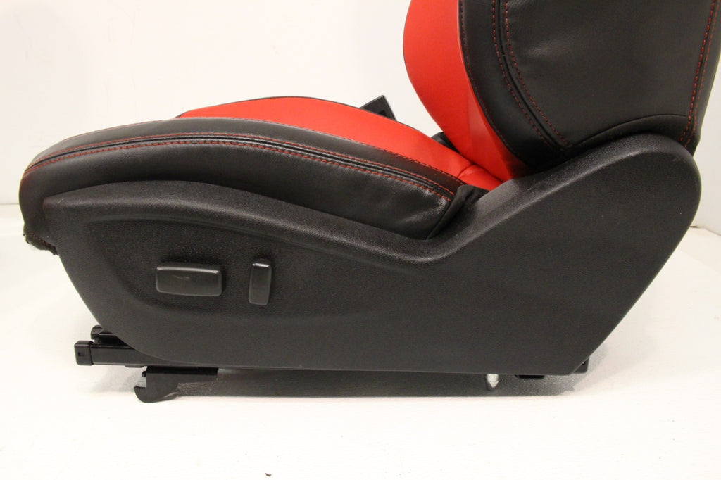 2010 - 2015 Chevrolet Camaro SS Seats Set, Inferno Orange Leather Heated 2SS