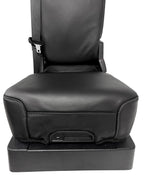 2015-2025 F150 Super Duty Console → Jump Seat Conversion Kit Black Leather Gray