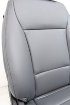 2023 - 2026 Ford Super Duty Front Seats, XL Slate Gray Vinyl Manual w/ Jumpseat