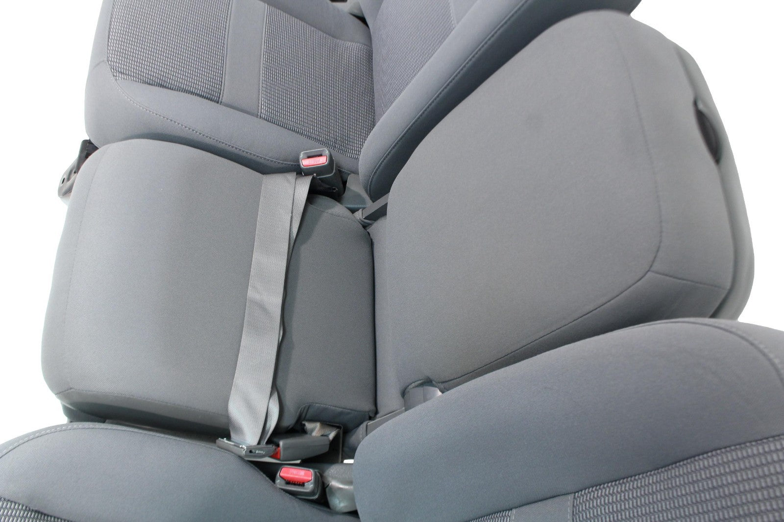 2002 - 2009 Dodge Ram Split Bench Seat, Slate Gray Cloth w/ Power Driver, Lumbar