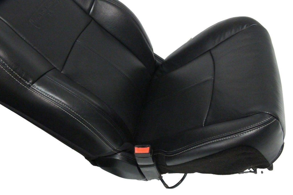 2002 - 2018 Ram Front Seats, Laramie Black Leather Heated Cooled w/ Memory