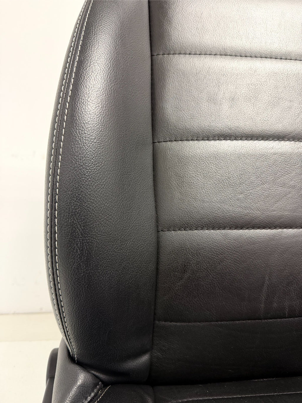 2007-2018 Jeep JK JKU 4-Door Wrangler Unlimited Seats Set, Black Leather Heat