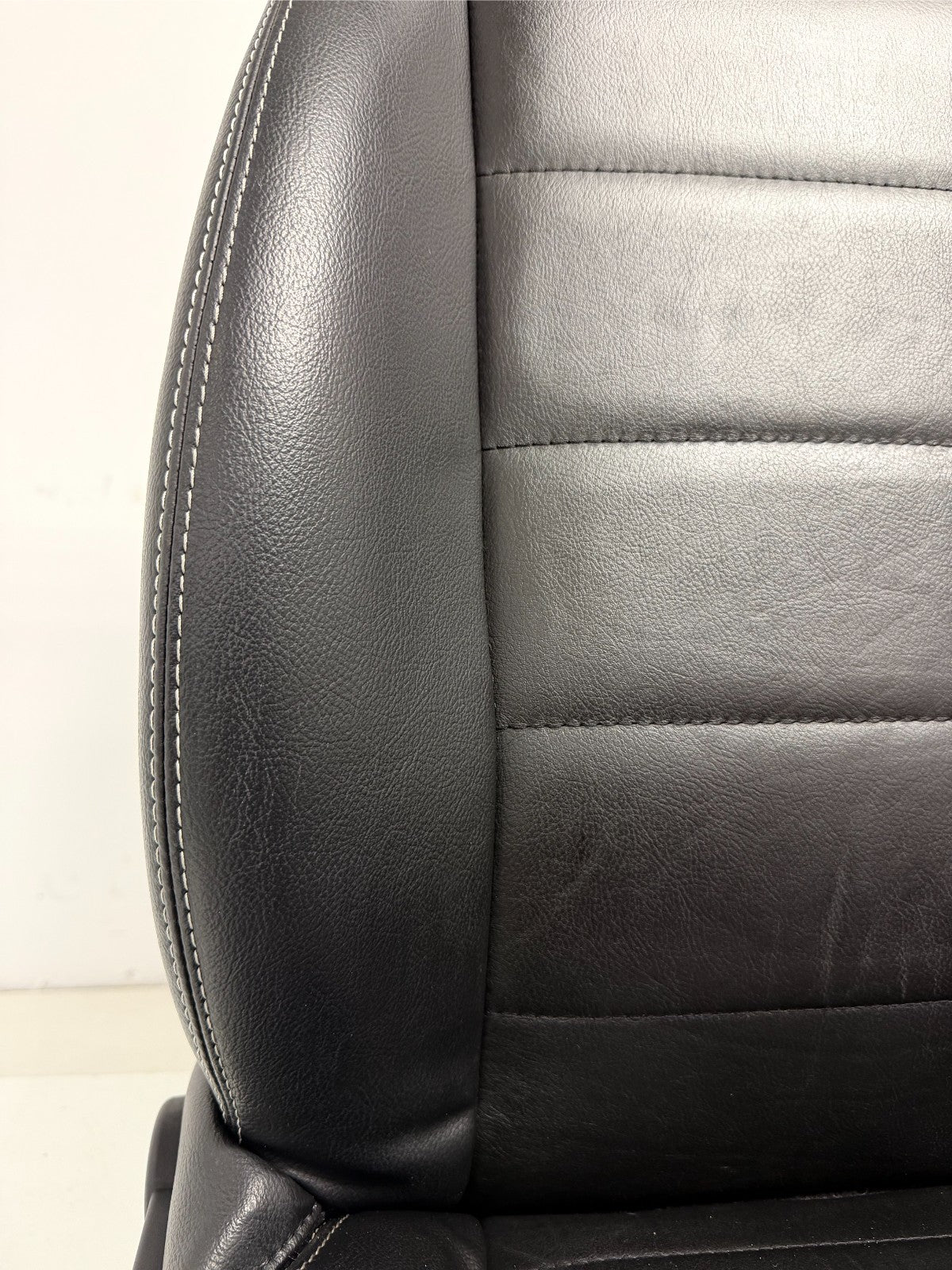2007-2018 Jeep JK JKU 4-Door Wrangler Unlimited Seats Set, Black Leather Heat