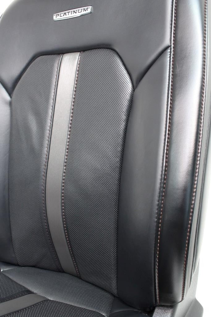 2015-2022 Ford F-Series Limited Black Leather Heated & Cooled Seats