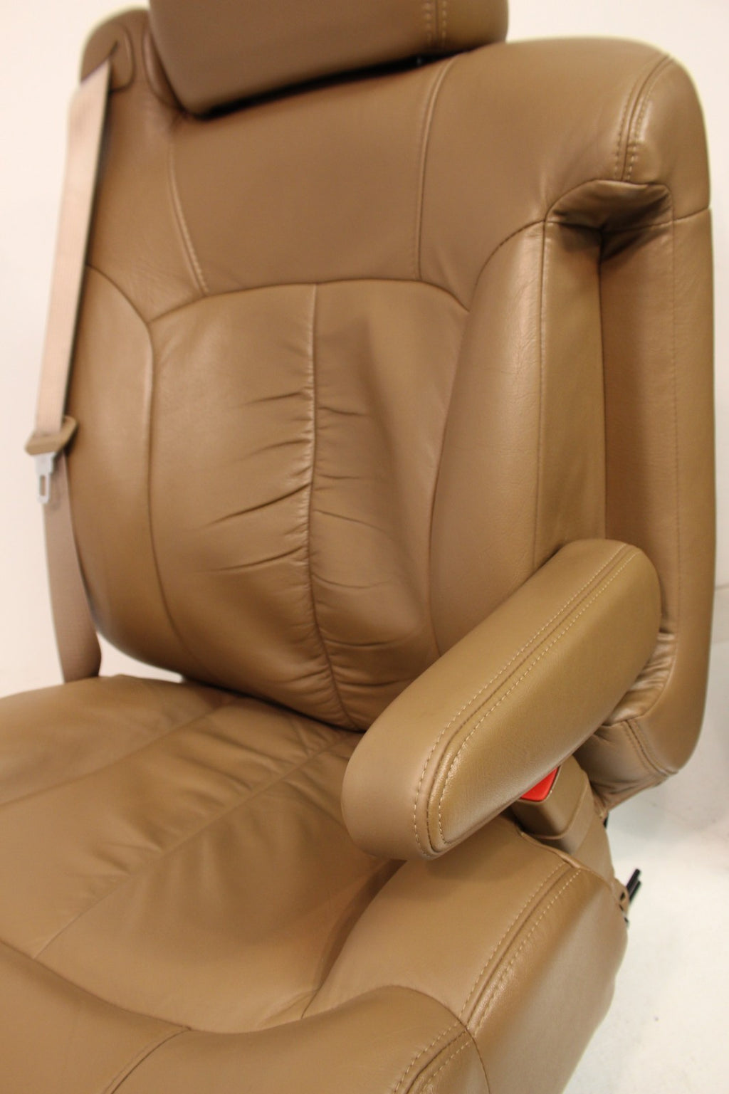 1999 - 2002 Chevy Silverado Sierra Bucket Seats, Oak Tan Leather Power Heat