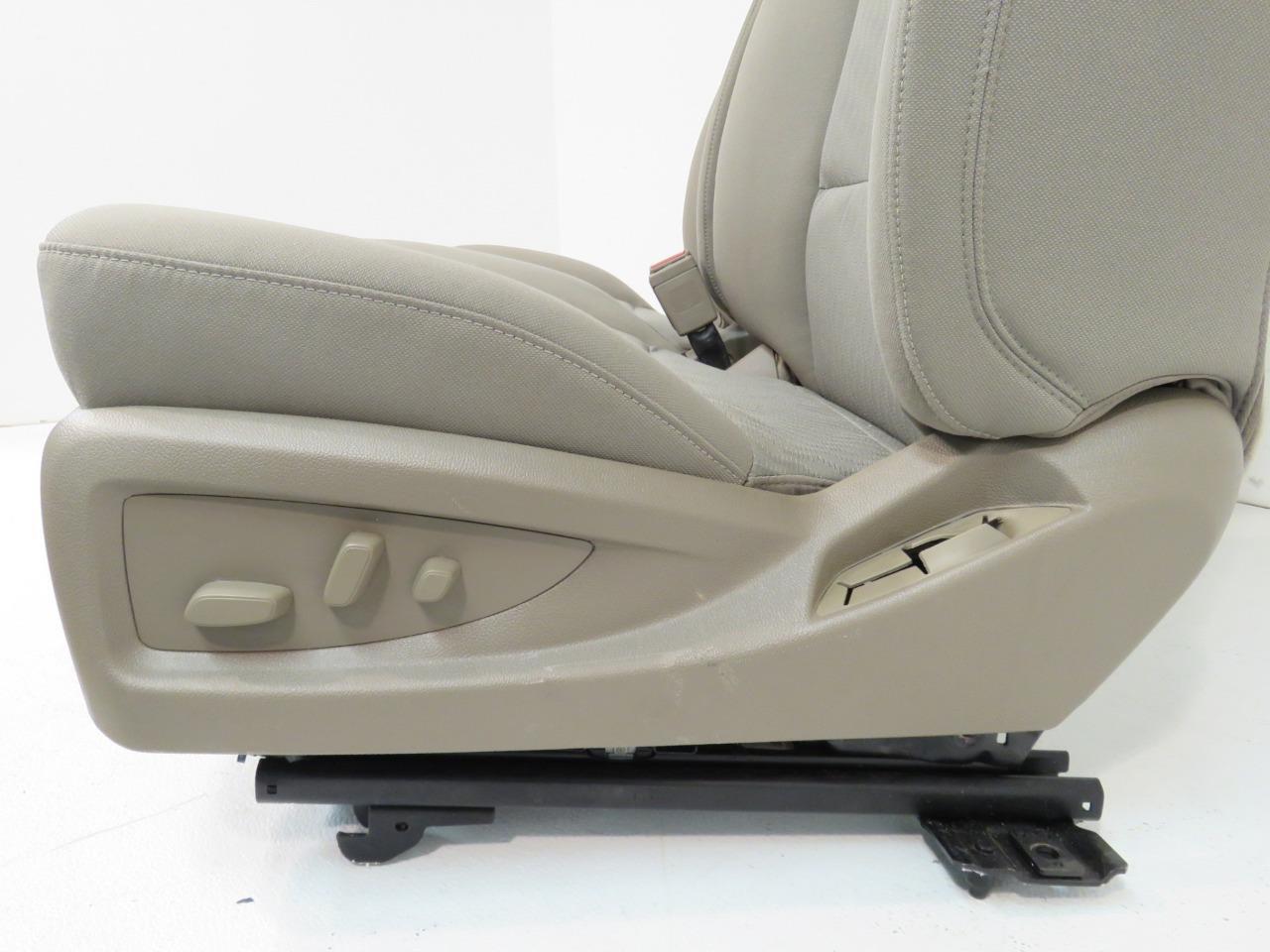 2014 - 2019 Chevrolet Silverado & GMC Sierra Tan Cloth Powered Front Seats