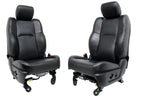 2009 - 2018 Dodge Ram Laramie Black Leather Heated & Cooled Front Seats