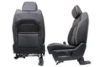 2019 - 2026 Ram 1500 Seats, Crew Cab Set, Limited Black Quilted Leather Massage