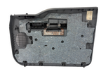 2011 - 2016 Ford Super Duty Crew Cab Door Panel Set, XLT Steel Gray & Black OEM