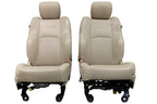2009 - 2018 Ram Seats, Laramie, Frost Beige Tan Leather w/ Heating & Ventilation