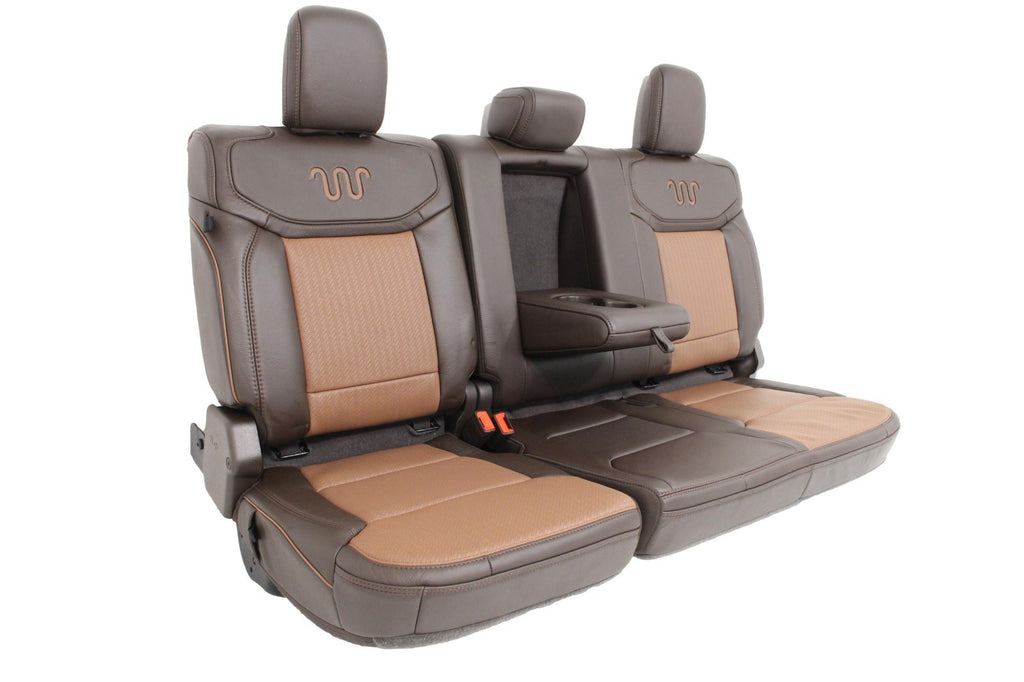 2021-2026 Ford F150 23+ Super Duty King Ranch Rear Seat, Crew Cab Heated Leather