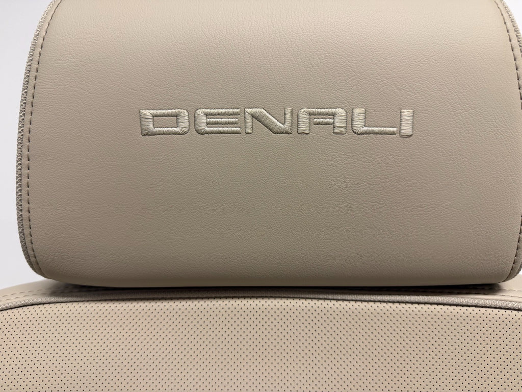 2015 - 2016 GMC Yukon Denali Front Seats, Shale Leather Heated Cooled, Fits OBS