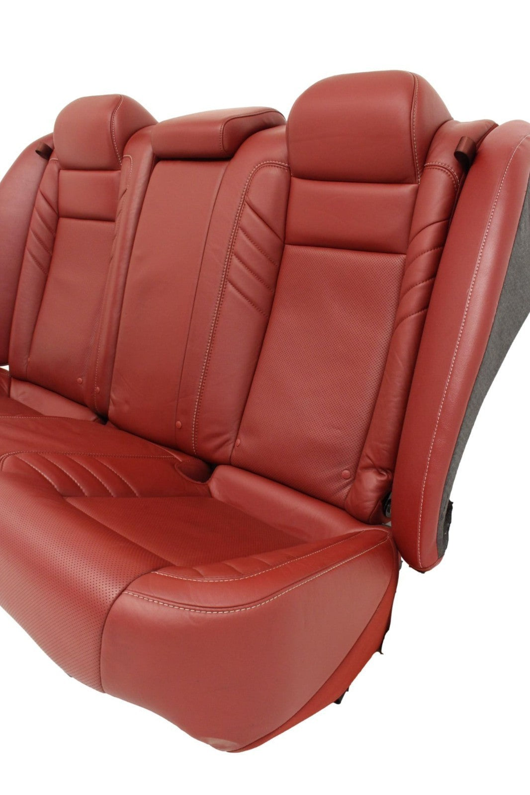 11-23 Dodge Charger SRT Seats, Demonic Red Laguna Leather OEM w/ Power Heat Cool