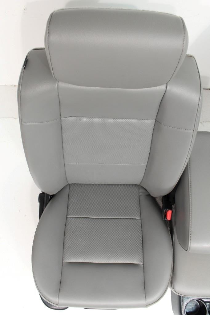 1998 - 2011 Ford Ranger Seats, 60-40 Split Bench, Gray Vinyl, Regular Cab