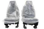 2021+ Ford F150 Super Duty Front Seats, Lariat Sport Black Leather Brown OEM