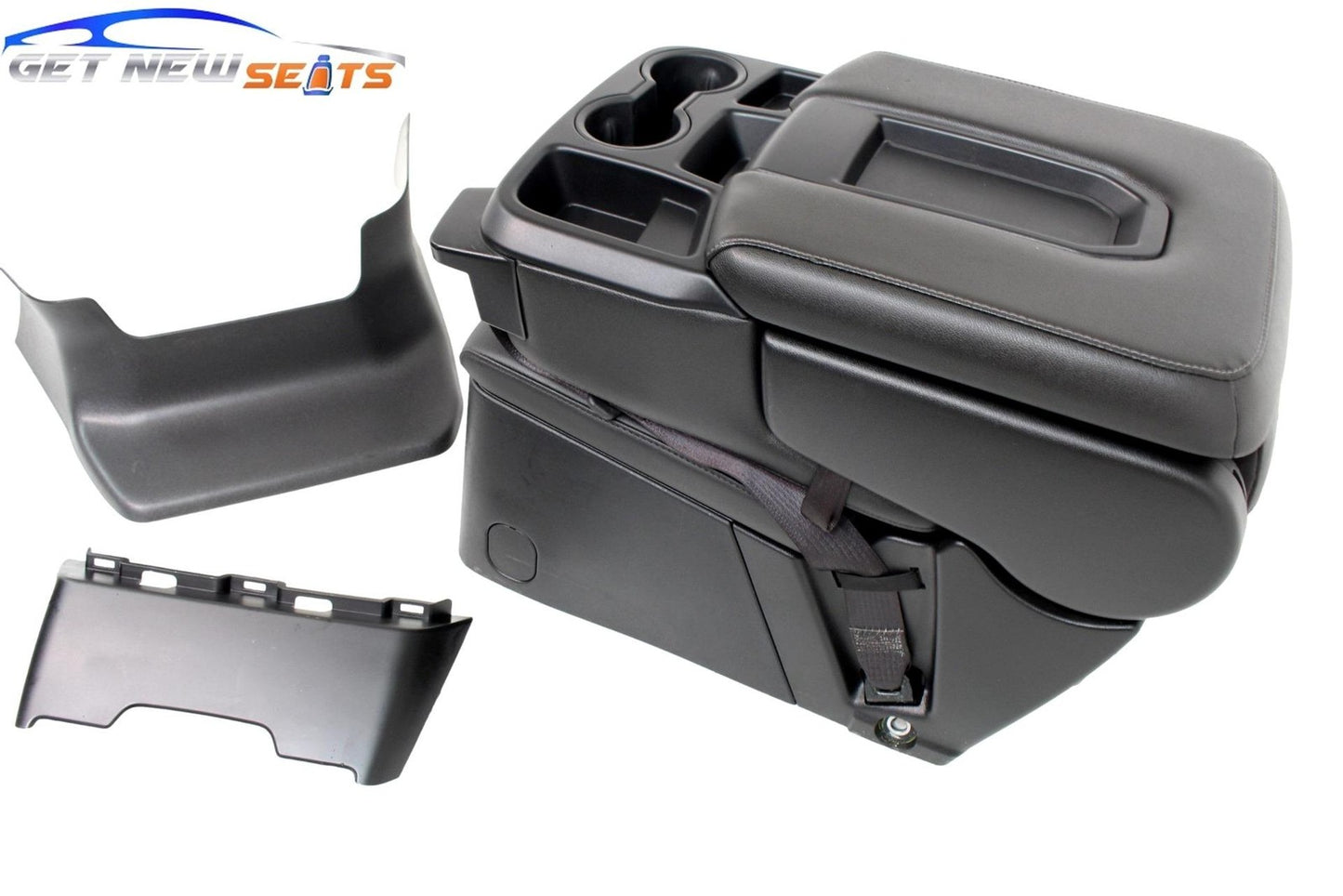 2019 - 2024 Chevy Silverado GMC Sierra OEM Leather Folding Jump Seat Console Kit