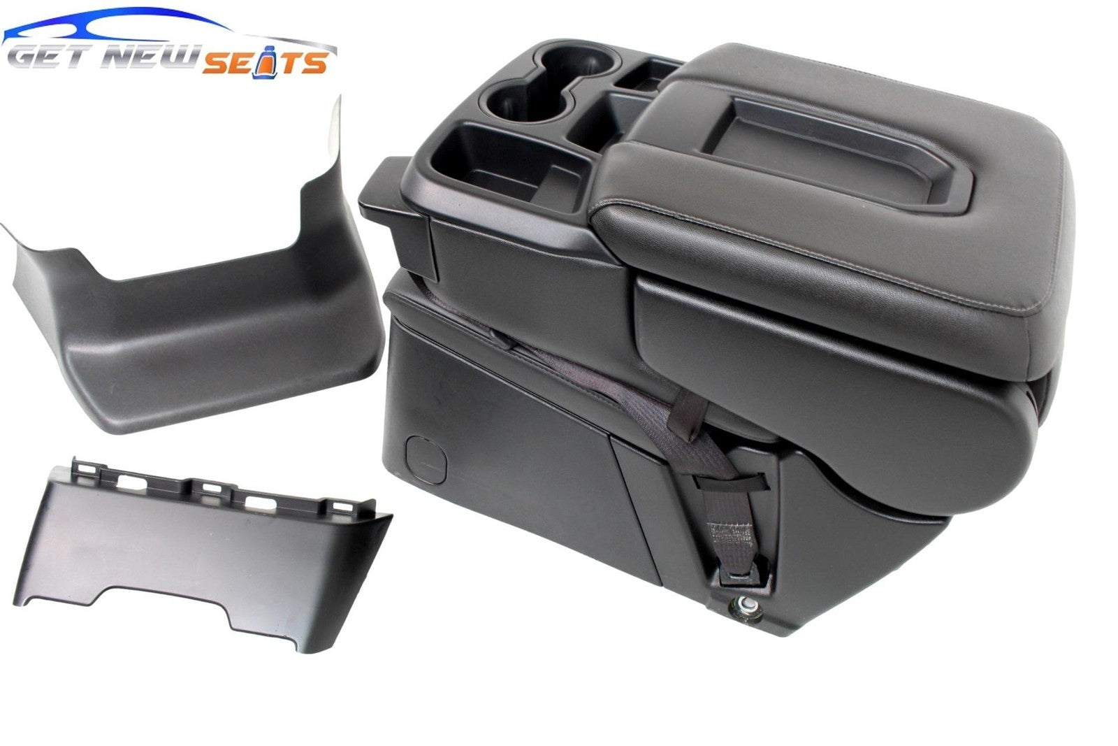 2019 - 2024 Chevy Silverado GMC Sierra OEM Leather Folding Jump Seat Console Kit