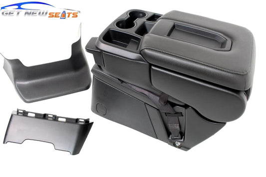 2019 - 2024 Chevy Silverado GMC Sierra OEM Leather Folding Jump Seat Console Kit