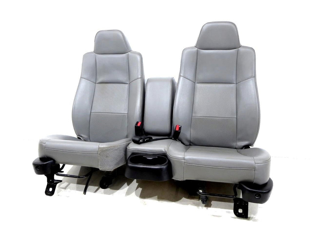 1998 - 2009 Ford Ranger Seats, Regular Cab 60-40 Split Bench, Gray Vinyl