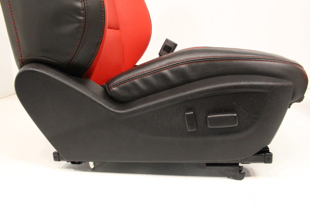 2010 - 2015 Chevrolet Camaro SS Front Seats, Inferno Orange Leather Heated 2SS