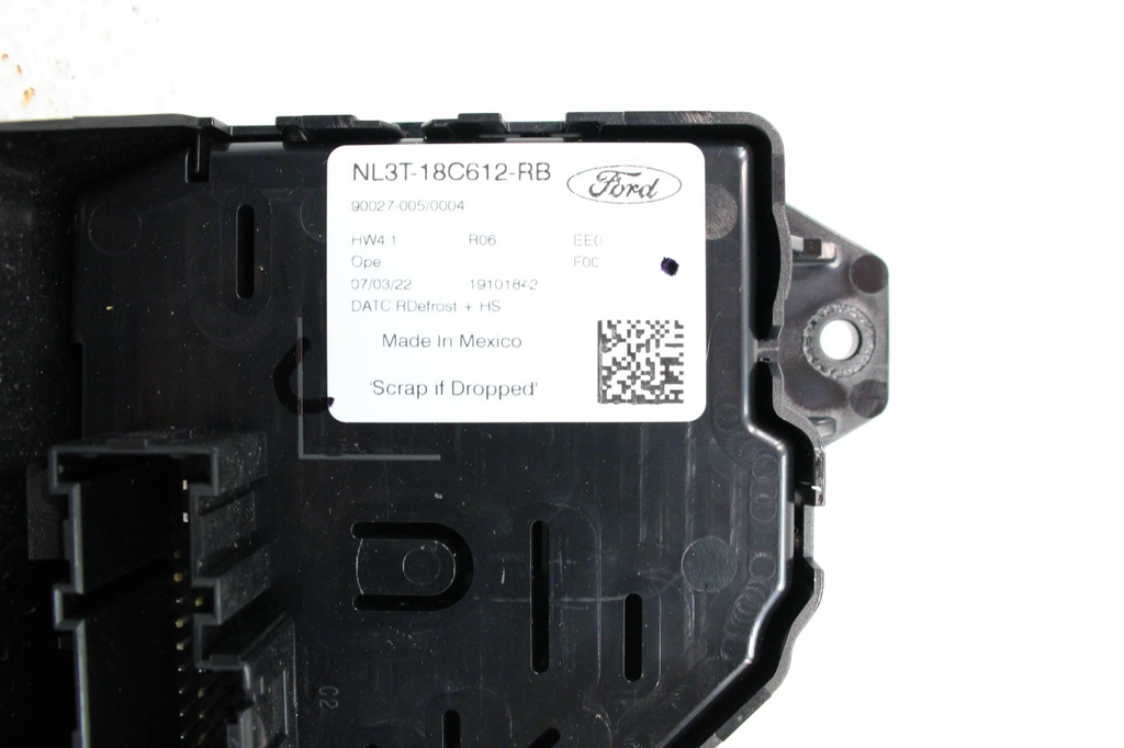 2021 - 2025 Ford F150 Climate Control HVAC Dual Zone Heated Seats NL3T-18C612-RB