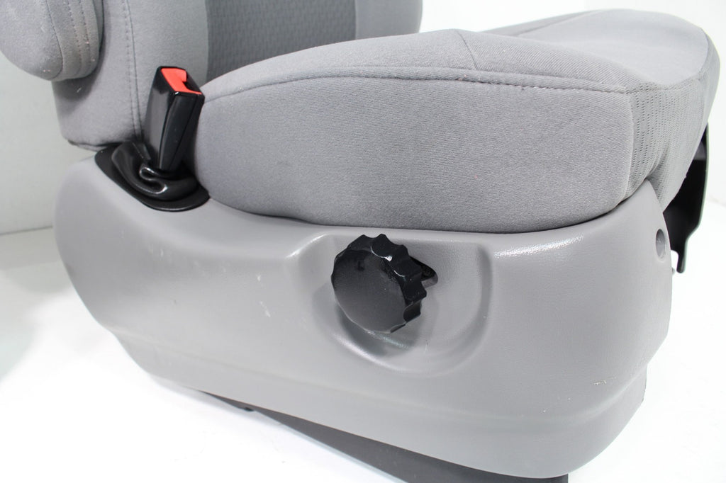 Ford Econoline SEATS E150 E250 E350 front POWERED RV Buckets with LUMBAR GRAY