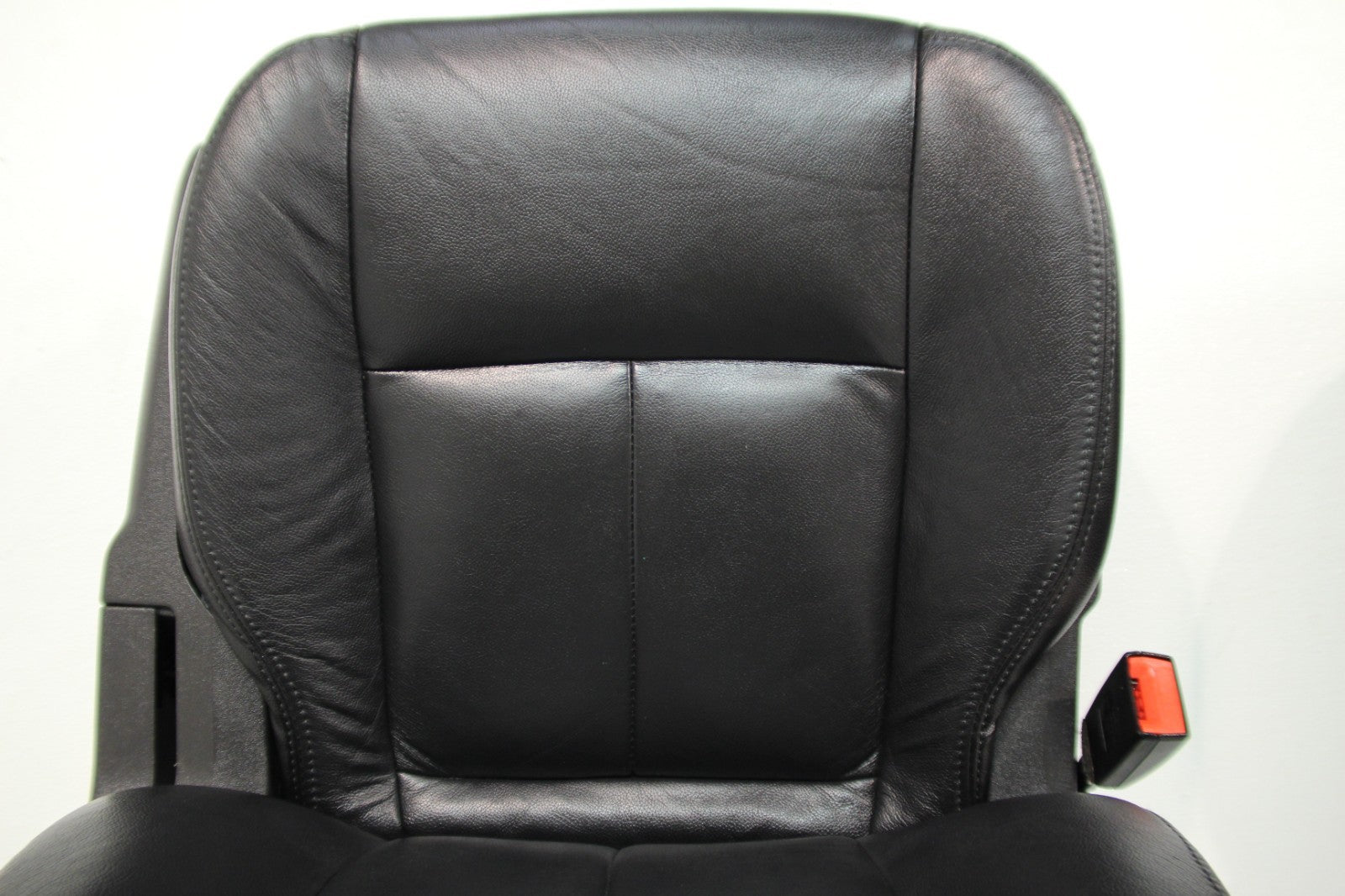 2015 - 2026 Ford Transit Front Seats, Black Leather w/ Heated Power Driver Seat