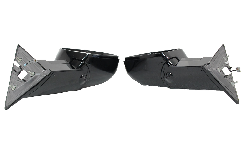 2022-2025 Toyota Tundra Side View Mirror Pair, Camera Dim Power Fold Pearl White
