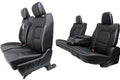 2019 - 2026 Ram 1500 Seats, Crew Cab Set, Limited Black Quilted Leather Massage