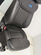 2021 - 2026 F-150 Super Duty Platinum Seats Set, Black Leather Gray Massaging